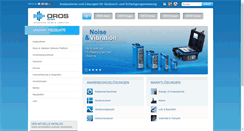 Desktop Screenshot of oros-deutschland.com