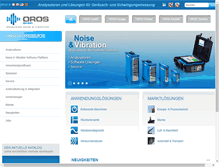 Tablet Screenshot of oros-deutschland.com